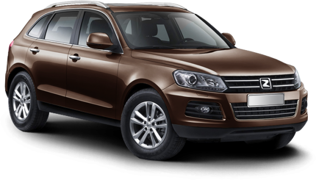 Zotye T600 в цвете magic brown