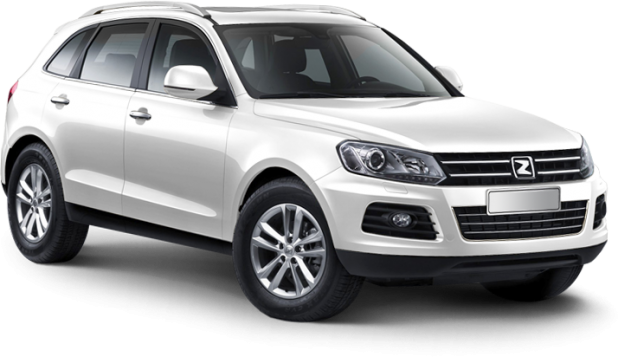 Zotye T600 в цвете white