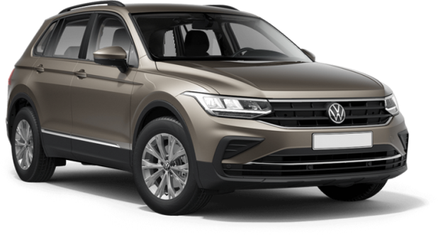 Volkswagen Tiguan в цвете коричневый