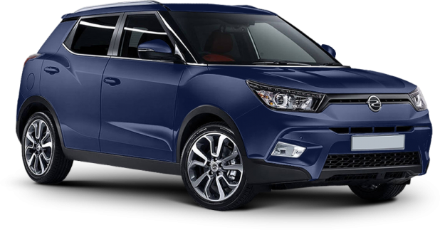 SsangYong Tivoli в цвете dark blue