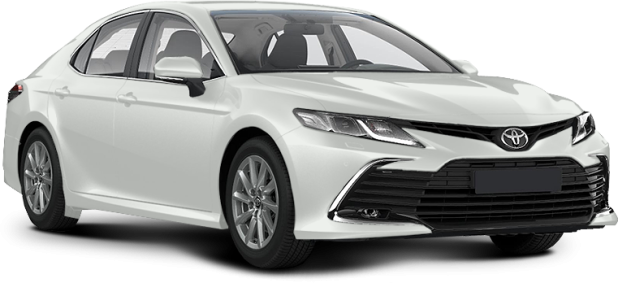 Toyota Camry в цвете белый неметаллик (040)