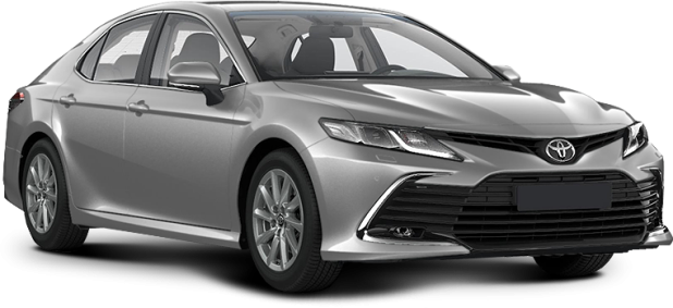 Toyota Camry в цвете серебристый металлик