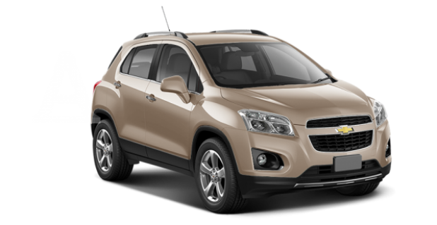 Chevrolet Tracker в цвете Песочный металлик