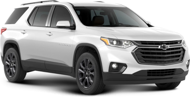 Chevrolet Traverse в цвете белый