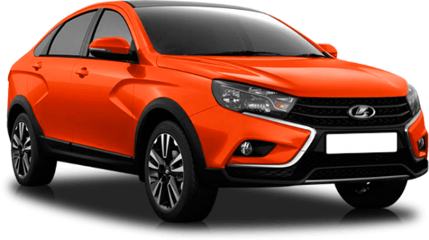 LADA (ВАЗ) Vesta Cross в цвете orange