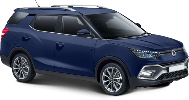 SsangYong XLV в цвете blue